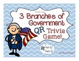 Branches of Government QR Task Card Game (4th grade)