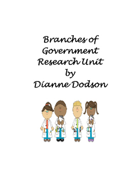 Preview of Branches of Government Research Unit
