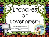 Branches of Government  Second Grade 