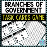 Branches of Government Task Cards Review Game |  US Constitution