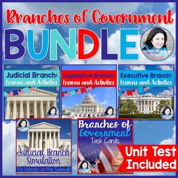 Preview of Branches of Government Bundle