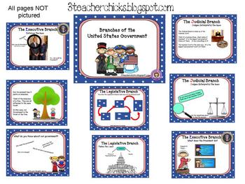 Branches of Government United States by That Teaching Spark | TpT