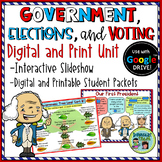 Branches of Government, Voting, and Elections Digital Unit