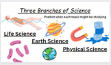 Branches of Science: Interactive Activity with Easel