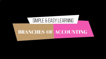 Preview of Branches of accounting