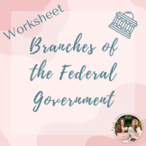Branches of the Federal Government Worksheet