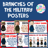Branches of the Military Posters (Memorial Day and Veteran's Day)