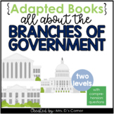 Branches of the US Government Adapted Books [ Level 1 and 