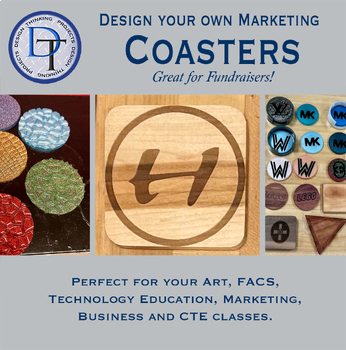 Preview of Brand Me: #3 Marketing Coasters, Product Development, and Prototyping in STEM.