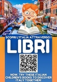 Brand New Italian Children's Books Bundle to Discover Ital