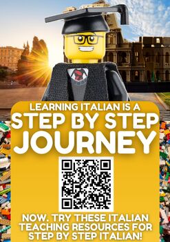 Preview of Brand new Bundle for Step by Step Italian! 5 in 1! -50% Saved