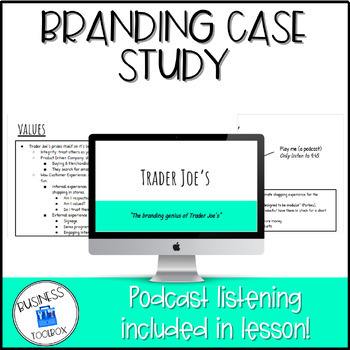 Preview of Branding Case Study: Trader Joe's