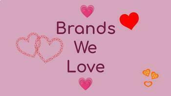 Preview of Brands We Love Activity