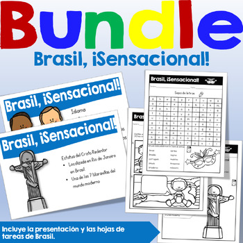 Preview of Brasil, ¡Sensacional! | Bundle