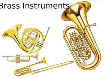 Preview of Brass Instruments interactive activities