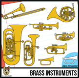 Brass Musical Instruments Clip Art