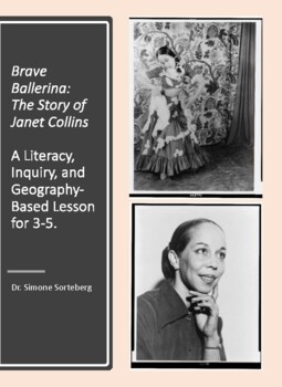 Preview of Brave Ballerina/Social Studies/Dance/Primary Sources/Centers/African American