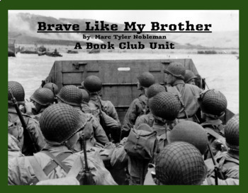 Preview of Brave Like My Brother  - A Book Club Unit