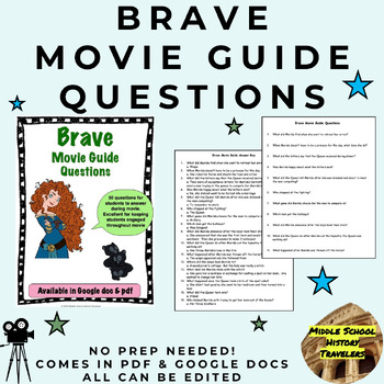 Preview of Brave Movie Guide Questions