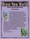 Brave New World Analysis Question Package