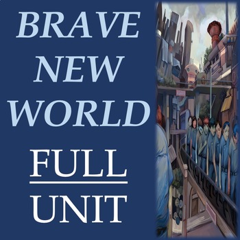 Preview of Brave New World – Novel-Based Assessments for Full Unit, One Marking Period