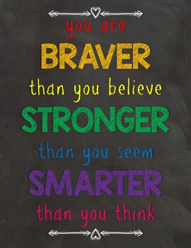 Preview of Braver, Stronger, Smarter Poster