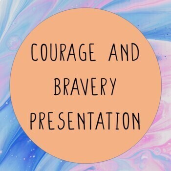 Preview of Bravery and Courage Google Slides Digital Lesson for Grades 2-4