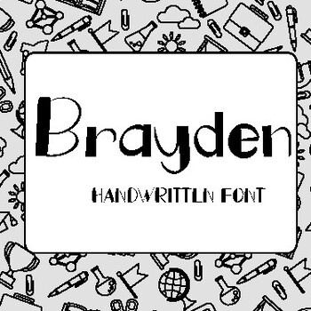 Preview of Brayen