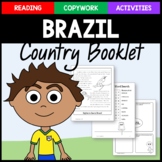 Brazil Copywork, Activities, and Country Booklet
