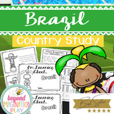Brazil Country Study *BEST SELLER* Comprehension, Activiti