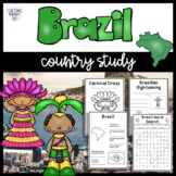 Brazil Country Study Lesson PowerPoint and Worksheet Booklet