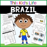 Brazil Country Study: Reading & Writing + Google Slides/PPT Distance Learning