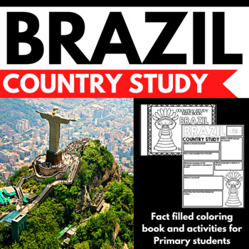 Preview of Brazil Country Study Research Project - Differentiated - Reading Comprehension