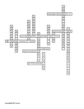 Brazil Vocabulary Crossword for Middle School Geography TpT