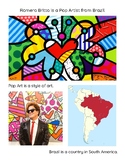 Brazilian Artist Romero Britto Info Page