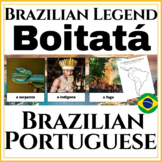 Brazilian Legend: Boitatá | Portuguese 3-Part Cards and Ac