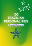 Brazilian Personalities Flashcards - Brazilian PT