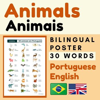 Preview of Brazilian Portuguese ANIMALS Animais