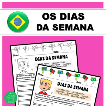 Preview of Brazilian Portuguese: Dias da semana em Português - Days of the week