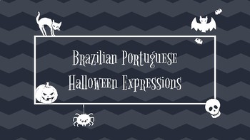 Preview of Brazilian Portuguese Halloween Expressions