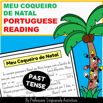 Preview of Atividade de Natal: Christmas, Feliz Natal, Brazilian Portuguese Reading