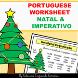 Portuguese Christmas Worksheet - Um Natal Feliz - Imperati