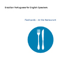 Brazilian Portuguese for English Speakers - Flashcards