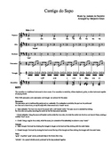 Brazilian music piece for SATB choir