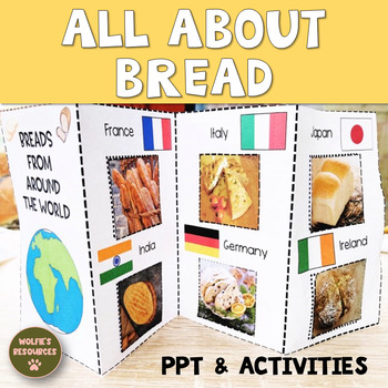 Preview of Bread Study Activity Pack  | How To Make Bread | Breads Around The World |