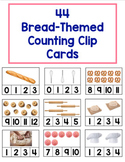 Bread-Themed Counting Clip Cards: Creative Curriculum Bread Study