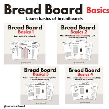 Preview of Breadboard Basics - Simple, Series & Parallel Circuit