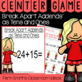 Break Apart Addends as Tens and Ones Center Games