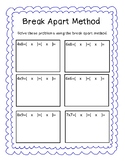 Break Apart Multiplication Worksheets & Teaching Resources | TpT