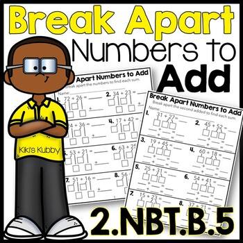 Preview of Break Apart Numbers to Add